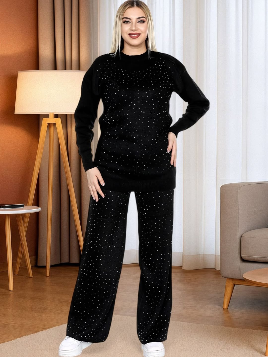 ست تونیک شلوار فری سایز مناسب ۳۸ًتا ۴۶